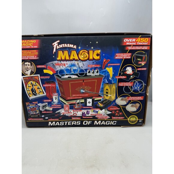 Fantasma Magic Masters Of Magic Set 450 Tricks Includes Magic Stage & Accessorie - Picture 10 of 14